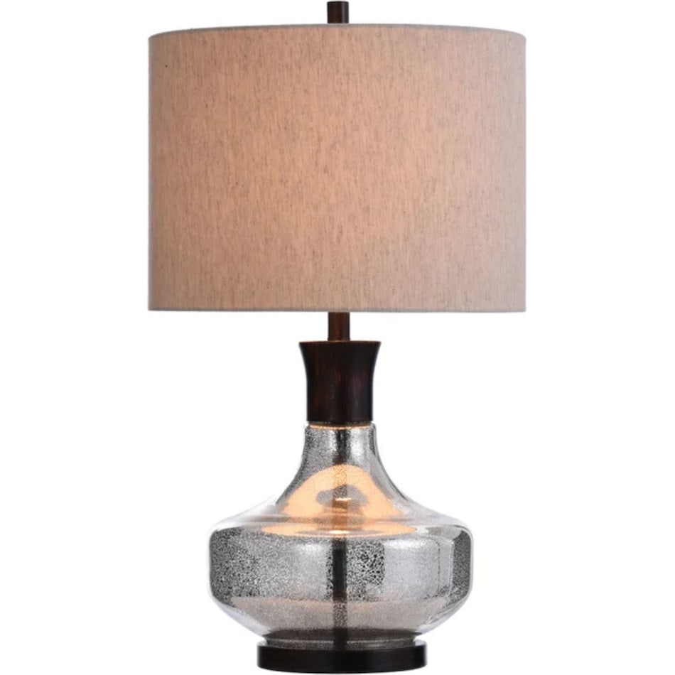 stlc grey table lamp   