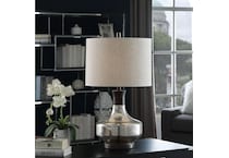 stlc grey table lamp   