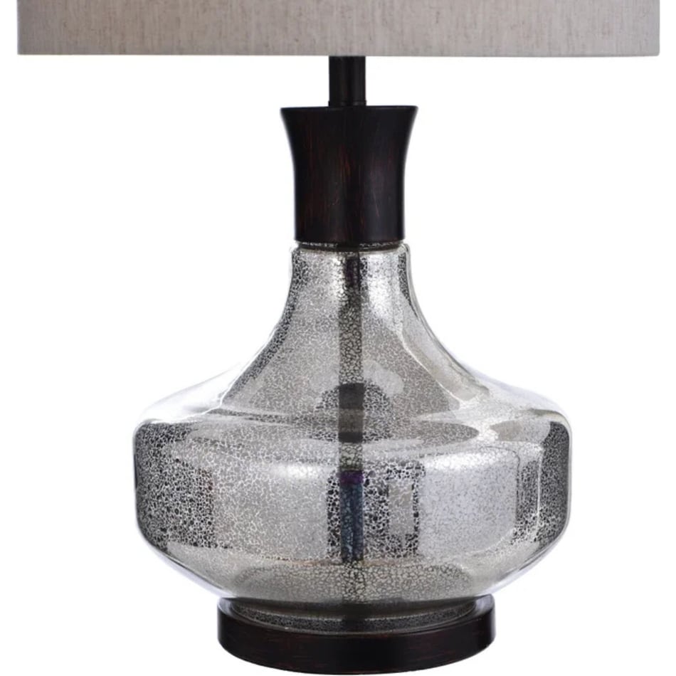 stlc grey table lamp   