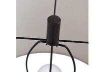stlc grey table lamp   