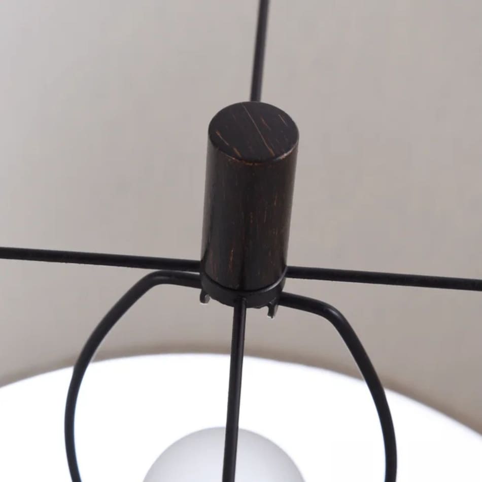 stlc grey table lamp   