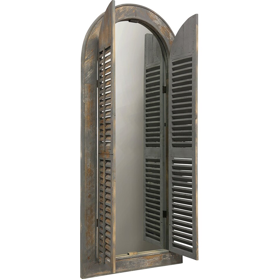 stlc grey wall mirror   