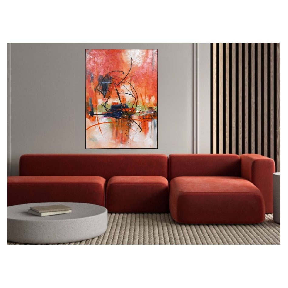 stlc orange paintings   