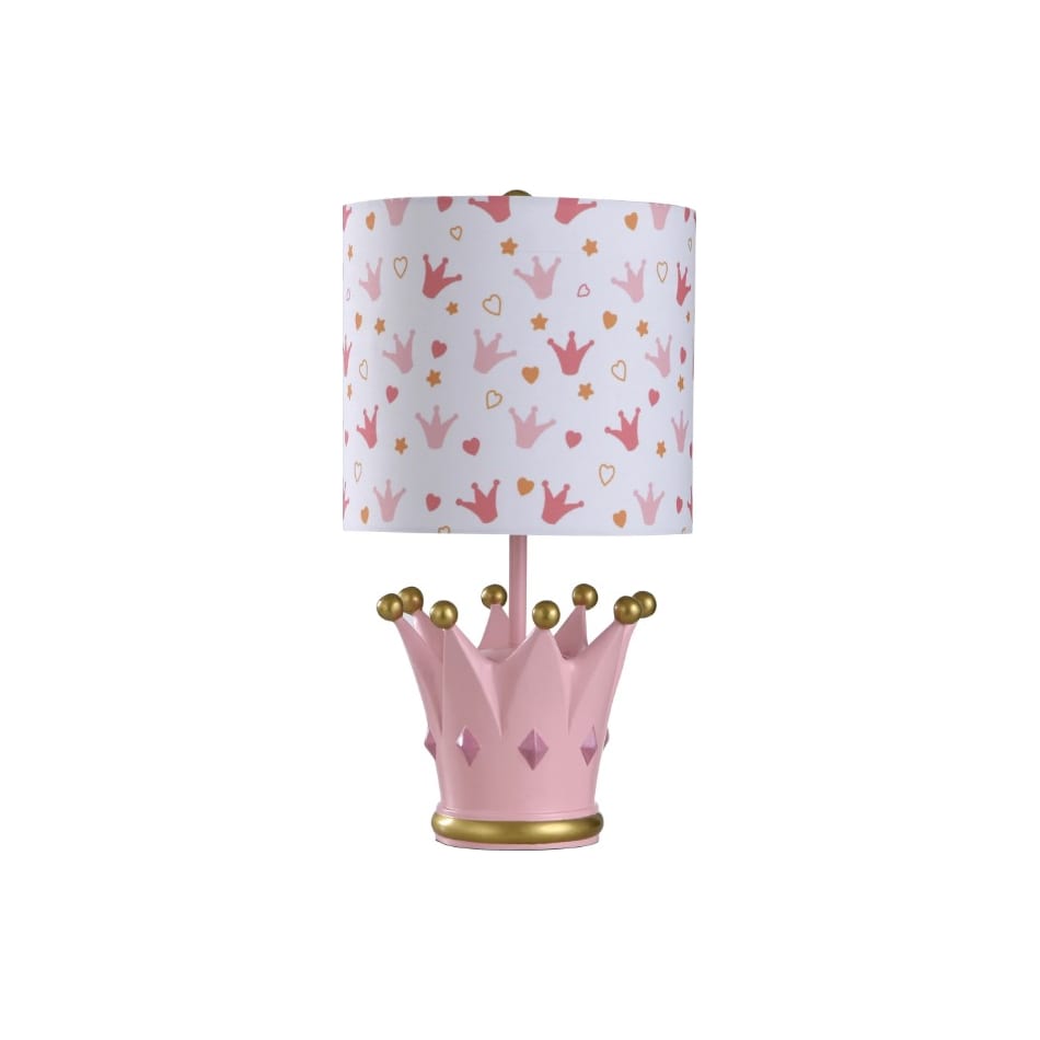 stlc pink table lamp   
