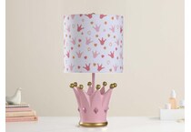 stlc pink table lamp   