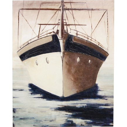 High Seas Ship Canvas Art 40"W x 50"H
