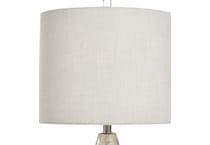 stlc silver table lamp   