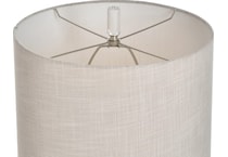 stlc silver table lamp   