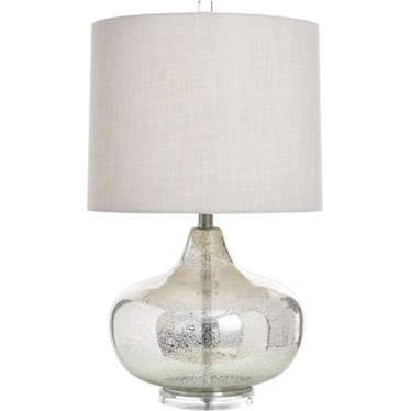 Laguna Mercury Glass Table Lamp 28"H