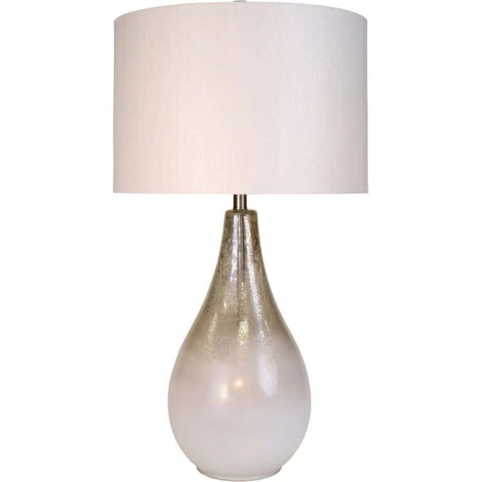 stlc white table lamp   