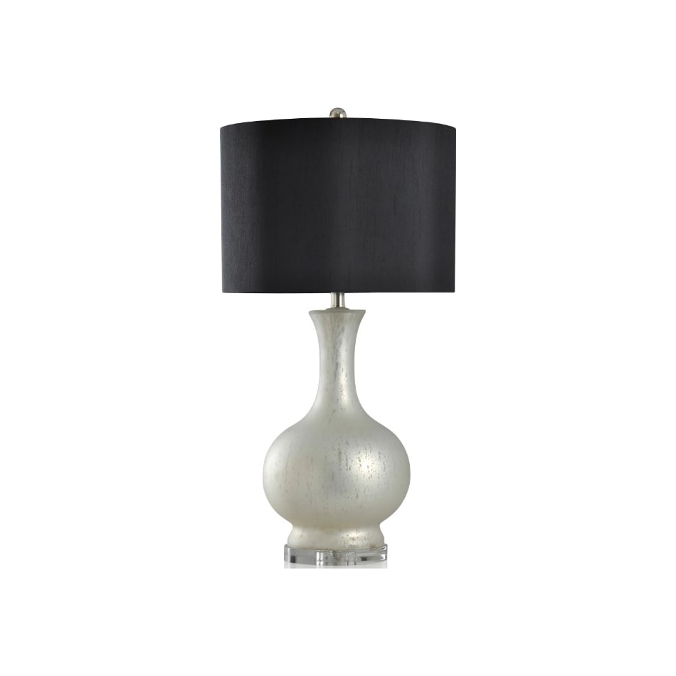 stlc white table lamp   