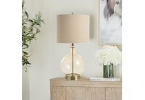 stlc yellow table lamp   