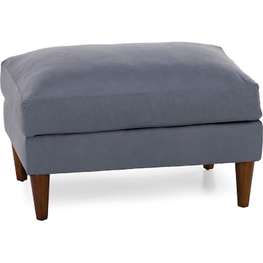 Lucca Leather Ottoman