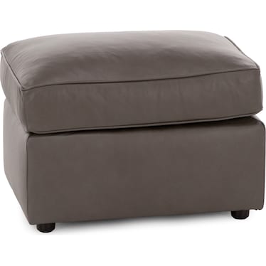 Leigh Leather Ottoman