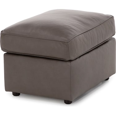 Leigh Leather Ottoman