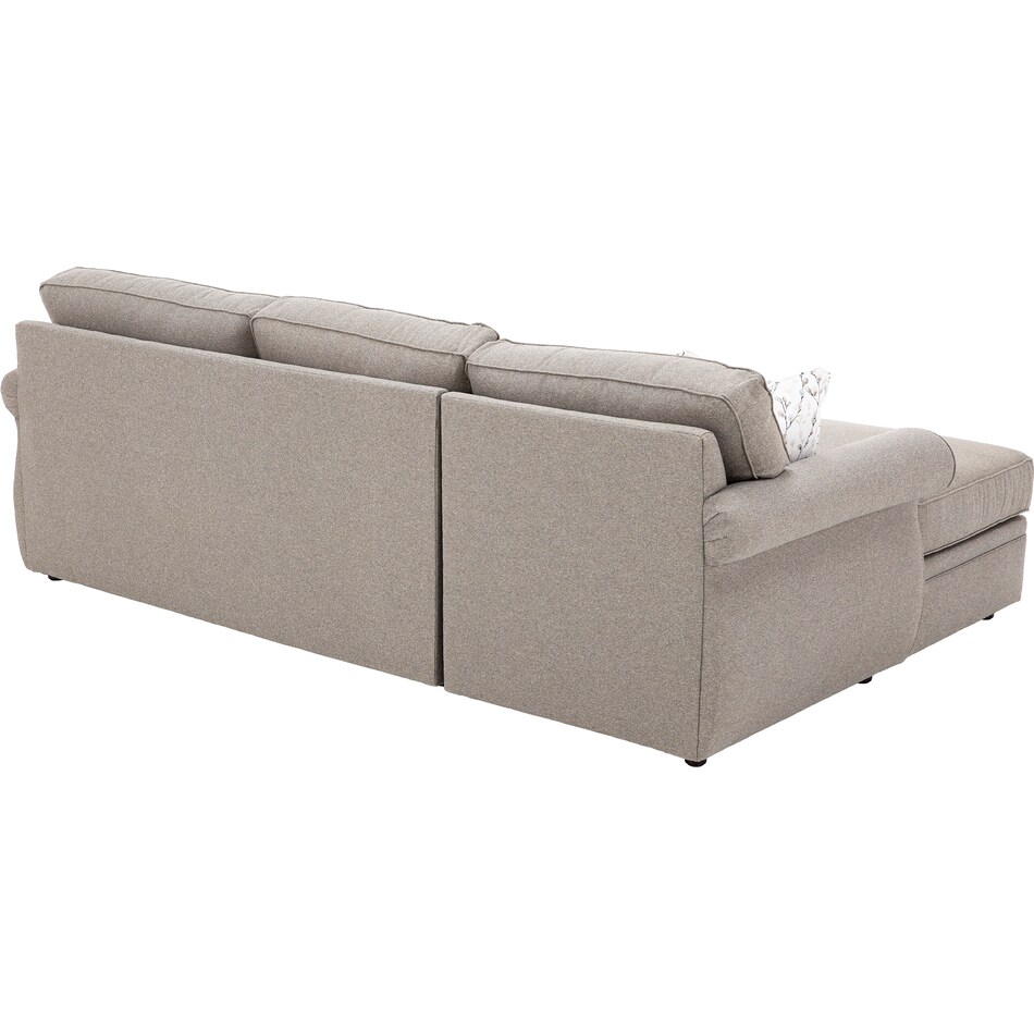 stone & leigh beige sta fab sectional pieces pkg  