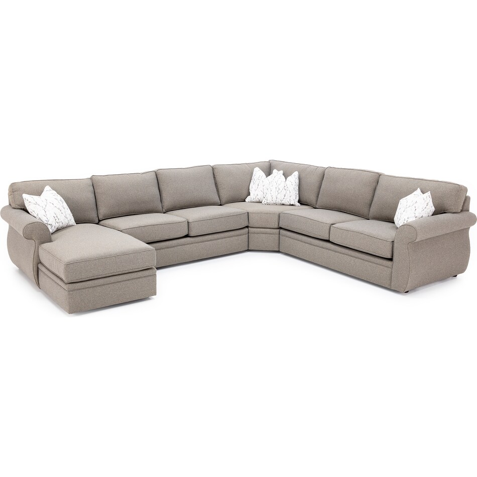 stone & leigh beige sta fab sectional pieces qpkg  