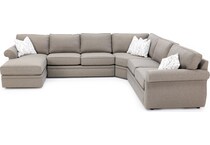 stone & leigh beige sta fab sectional pieces qpkg  