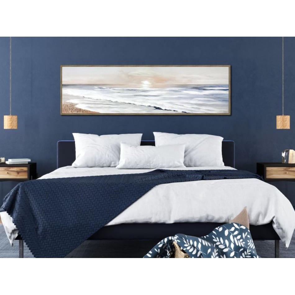 streamline art blue paintings   