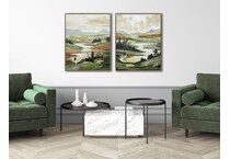 streamline art green paintings   