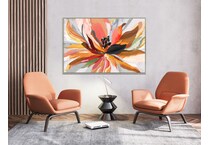 streamline art orange paintings   