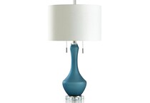 stylecraft lamps blue table lamp   