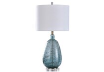 stylecraft lamps blue table lamp   