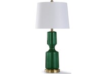 stylecraft lamps green table lamp   