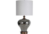 stylecraft lamps silver table lamp   