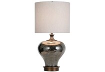 stylecraft lamps silver table lamp   