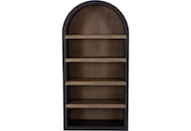 sund atla black brown bookcase etergere ata  