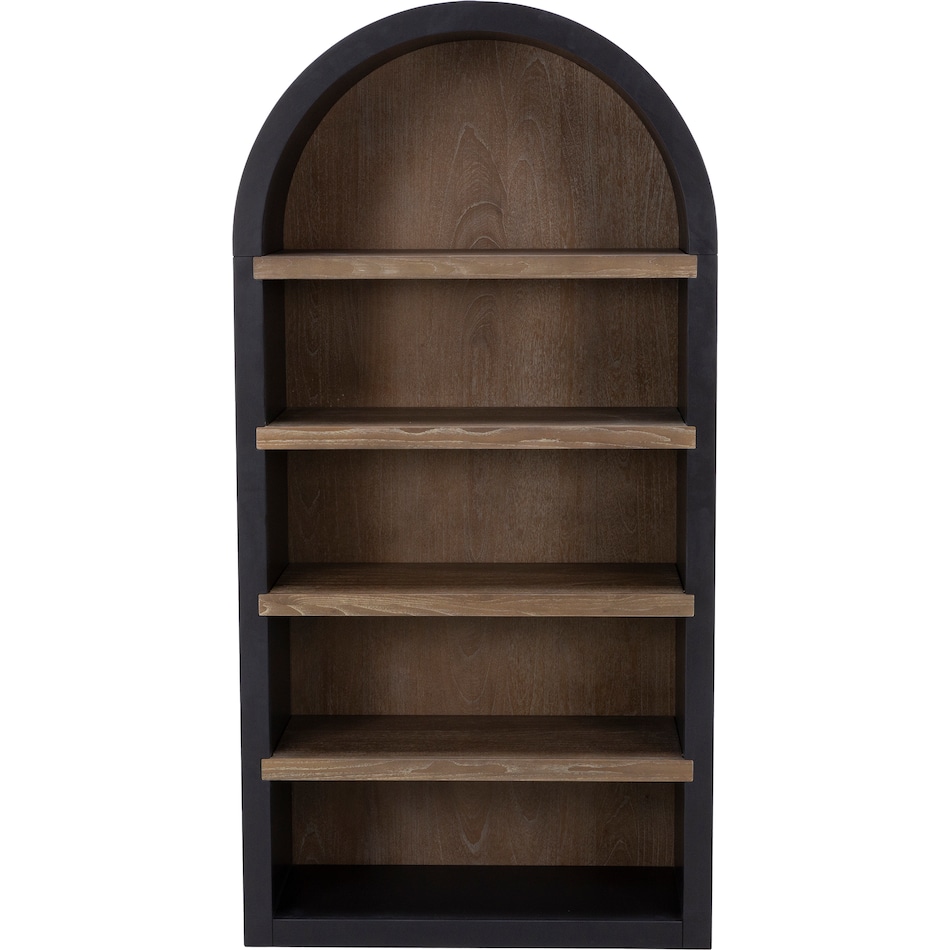 sund atla black brown bookcase etergere ata  