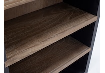 sund atla black brown bookcase etergere ata  