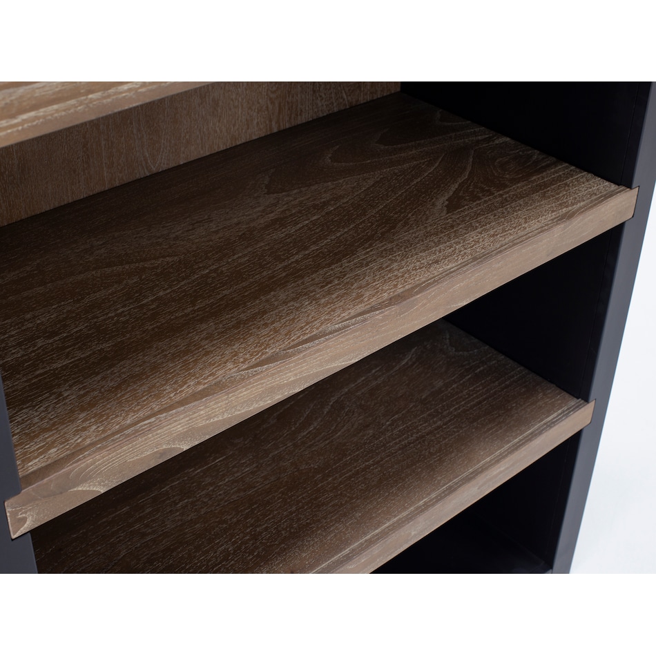 sund atla black brown bookcase etergere ata  