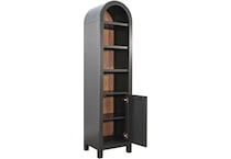 sund black bookcase etergere emy  