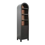 sund black bookcase etergere emy  