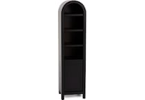 sund black bookcase etergere emy  