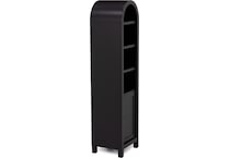 sund black bookcase etergere emy  