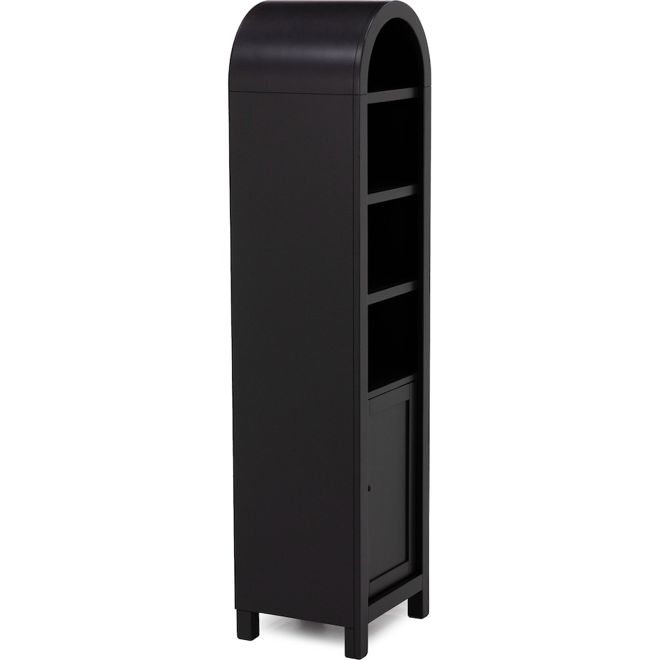 sund black bookcase etergere emy  
