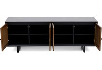 sund black cane chests cabinets asp  