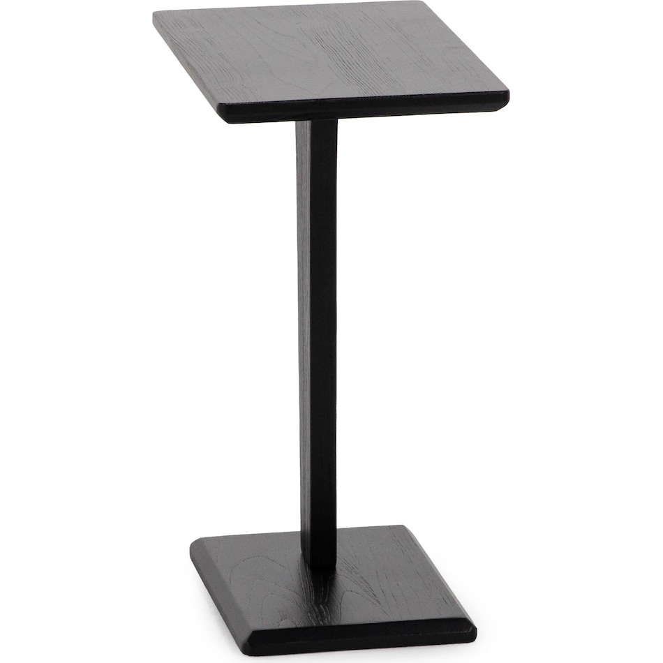 sund black chairside table mvn  