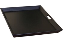 sund black ottoman tray   