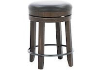 sund brown  inchcounter seat height stool   