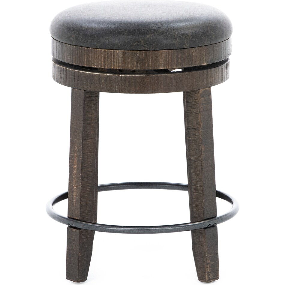 sund brown  inchcounter seat height stool   