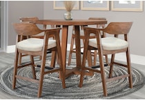 sund brown inch & over bar seat stool   