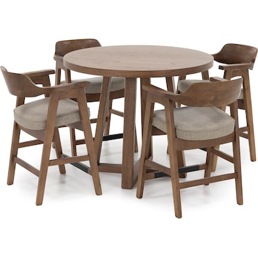 Mia 44" Round Counter Table