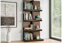 sund brown bookcase bos  