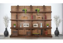 sund brown bookcase bos  