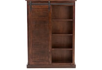 sund brown bookcase etergere   