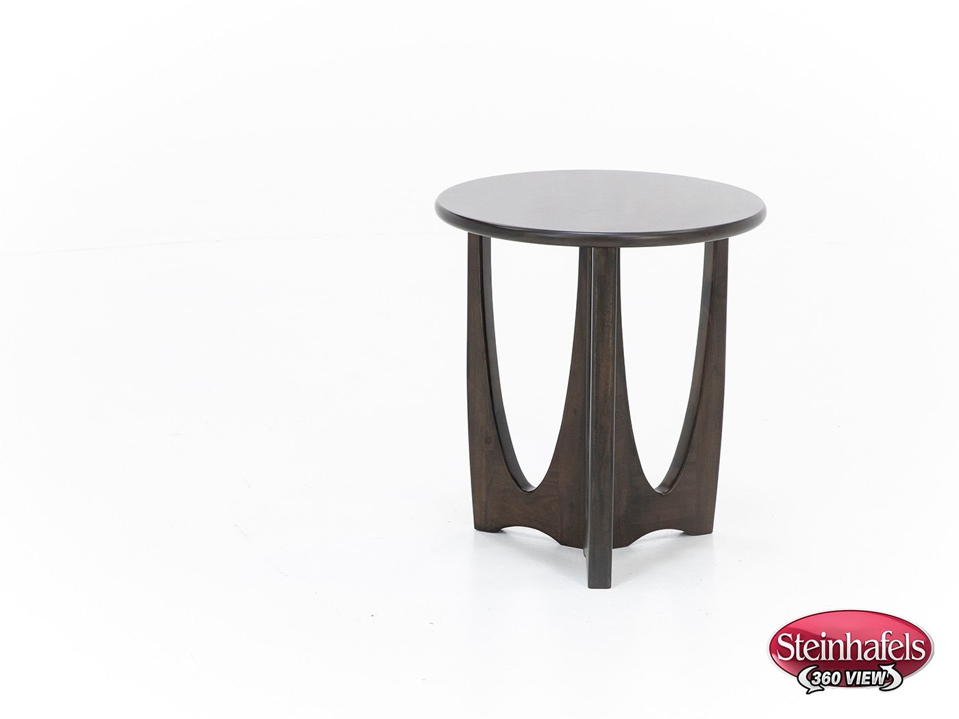 sund brown chairside table  image arch  